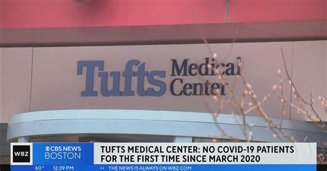 Zero COVID patients reported at Tufts Medical Center for the first time since March 2020: ‘Tears in my eyes’